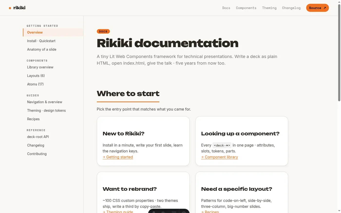 La doc du site, qui sert aussi de référence aux agents.